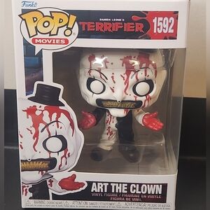 Funko Pop Art the Clown Bloody #1592 Terrifier